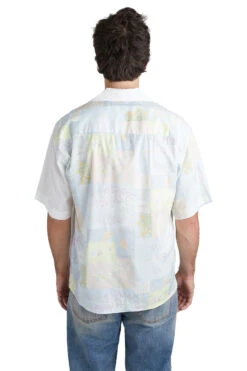 John Elliott Camp Shirt 'Super Bloom Grid' -Rooted Store BUY E081F1081129A ROOTED NASHVILLE 3