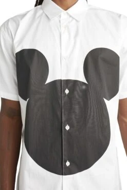 Comme Des Garcons SHIRT Woven Shirt 'White/Print' -Rooted Store BUY FK B014 S23 1 ROOTED NASHVILLE 4