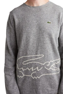 Comme Des Garcons SHIRT Mens Lacoste Sweater 'Grey' -Rooted Store BUY FL N003 W23 3 ROOTED NASHVILLE 4