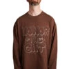Honor The Gift Amp'd Up LS Tee 'Brown' -Rooted Store BUY HTG230348 BROW ROOTED NASHVILLE 1