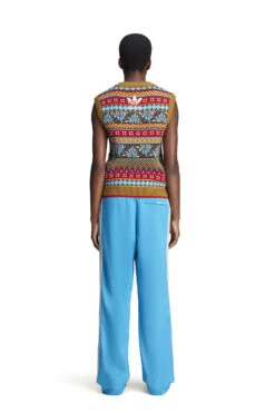 Womens Adidas X Wales Bonner Track Pants 'Shock Cyan' -Rooted Store BUY JJ2934 ROOTED NASHVILLE 3