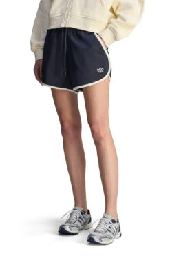 Womens Adidas X Sporty & Rich Shorts 'Night Navy' -Rooted Store BUY JL7191 ROOTED NASHVILLE 3