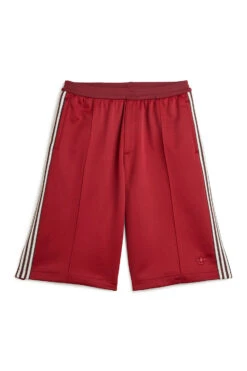 Adidas X Wales Bonner Track Shorts 'Burgundy'