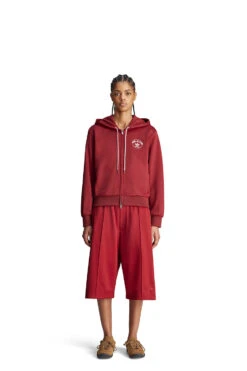 Adidas X Wales Bonner Track Shorts 'Burgundy' -Rooted Store BUY JM8211 ROOTED NASHVILLE 4