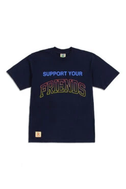 Kids Of Immigrants Support Your Friends Tee 'Navy'