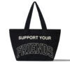 Kids Of Immigrants Support Your Friends Tote 'Black' -Rooted Store BUY KOI 12 23 SYF TOTE ROOTED NASHVILLE 1