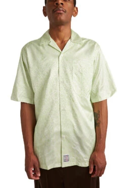 Martine Rose Mens Hawaiian Shirt 'Green Floral' -Rooted Store BUY MRSS23 421B ROOTED NASHVILLE 4