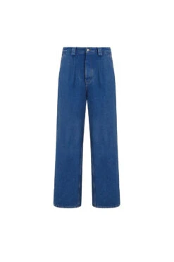Marni Straight Leg Trousers 'Ocean'