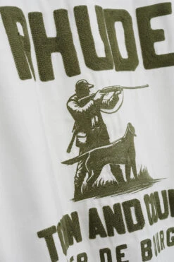 Rhude Town And Country Bowling Shirt 'Military Green/Off White' -Rooted Store BUY RHFW24SR010142346 ROOTED NASHVILLE 3