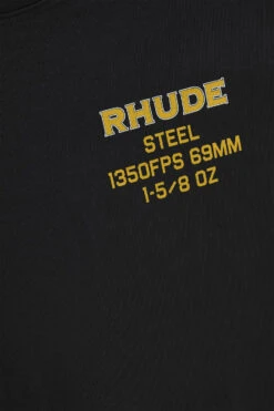 Rhude Steel LS Tee 'Black' -Rooted Store BUY RHFW24TT010132306 ROOTED NASHVILLE 3