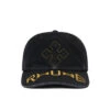 Rhude Cross Denim Hat 'Black' -Rooted Store BUY RHPF24HA010120015 ROOTED NASHVILLE 1
