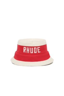 Rhude East Hampton Bucket Hat 'Red'