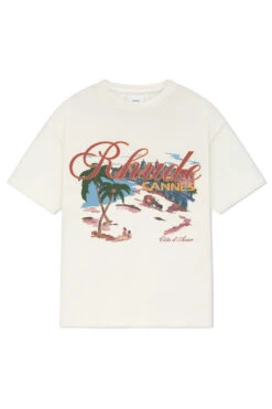 Rhude Cannes Beach Tee 'Vintage White'