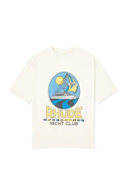 Rhude Yacht Club Tee 'Vintage White'