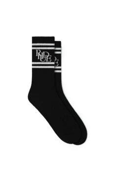 Rhude Scrambler Socks 'Black/White' -Rooted Store BUY RHSS25SO07227 ROOTED NASHVILLE 3