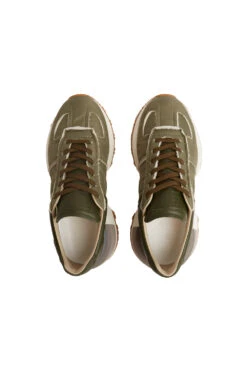 Maison Margiela 50/50 Runner Sneaker 'Olive' -Rooted Store BUY S37WS0575 ROOTED NASHVILLE 3