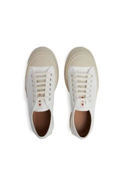 Marni Nappa Leather Pablo Sneaker 'Lily White' -Rooted Store BUY SNZU002002 P2722 00W01 ROOTED NASHVILLE 3