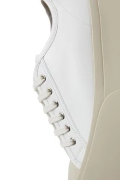 Marni Nappa Leather Pablo Sneaker 'Lily White' -Rooted Store BUY SNZU002002 P2722 00W01 ROOTED NASHVILLE 4
