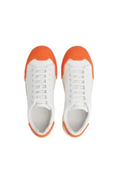 Marni Dada Bumper Sneaker 'Lily White/Orange' -Rooted Store BUY SNZU015301 P5249 ZO686 ROOTED NASHVILLE 3