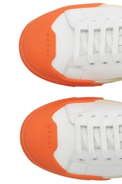 Marni Dada Bumper Sneaker 'Lily White/Orange' -Rooted Store BUY SNZU015301 P5249 ZO686 ROOTED NASHVILLE 4