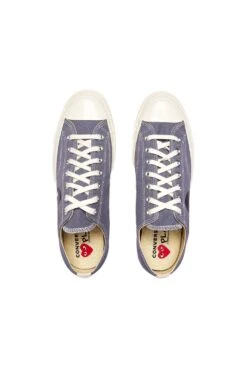 COMME Des GARÇONS Play Converse Chuck Taylor Low 'Grey' -Rooted Store CDGConverse171849C 3