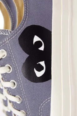 COMME Des GARÇONS Play Converse Chuck Taylor Low 'Grey' -Rooted Store CDGConverse171849C 4