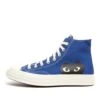 COMME Des GARÇONS Play Converse Chuck 70 'Blue Quartz' -Rooted Store CONVERSEXCOMMEDESGARCONSPLAYALLSTARCHUCK 70HI BLUE 1