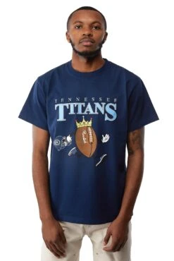 ROOTED X Titans King Tee 'Navy'