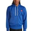 Comme Des Garcons PLAY Zip-Up Hoodie 'Blue' -Rooted Store ROOTEDApparelAprilSession1673 1