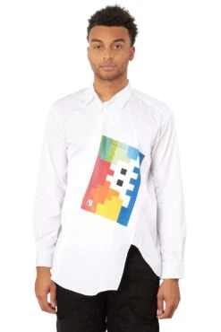 Comme Des Garcons SHIRT Off-Centre Shirt 'White'