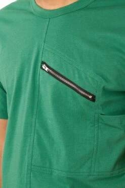 Comme Des Garcons SHIRT Tee 'Green' -Rooted Store buy Comme des Garcons SHIRT Tee Green FJ T013 051 2 4 rooted nashville