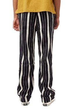 Honor The Gift Mens Private Stripe Pants 'Black' -Rooted Store buy HTG220313 Black 3 rooted nashville