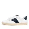 RHUDE Mens Court Shoe 'White/Navy' -Rooted Store buy Rhude Court Shoe RHFW22FO08489500 1 rooted nashville