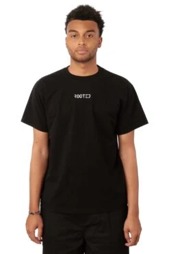 ROOTED Shop Tee 'Black'