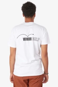 WHIM Mens Bouncing Ball Tee 'White' -Rooted Store buy T Shirt Spell Whim Golf Bouncing Ball WG FW22 16 3 rooted nashville