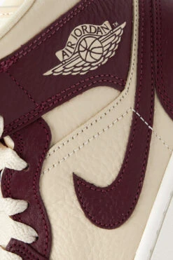 Air Jordan Womens 1 Mid SE Shoes 'Split Beach Cherrywood' -Rooted Store buy Wmns Air Jordan 1 Mid SE DR0501 200 4 rooted nashville